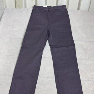 Lavana Mens Straight Leg Jeans Dark Gray Denim 5-Pocket Outdoor 30x30 NWT